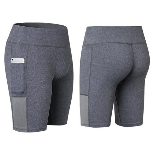 All Seasons Yoga Shorts - Stretchy, Phone Pocket, S-XL in 6 Colors