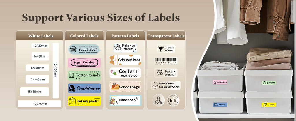 NIIMBOT D110M Bluetooth Thermal Label Maker