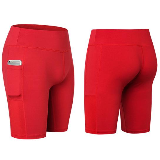 All Seasons Yoga Shorts – Stretchy, Phone Pocket, S–XL in 6 Colors