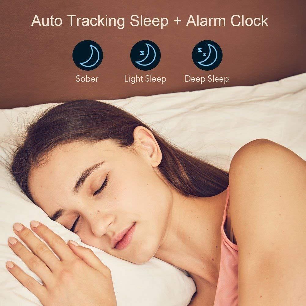SmartFit Slim Activity Tracker – Sleep Monitor, Call Alerts & Free Extra Band
