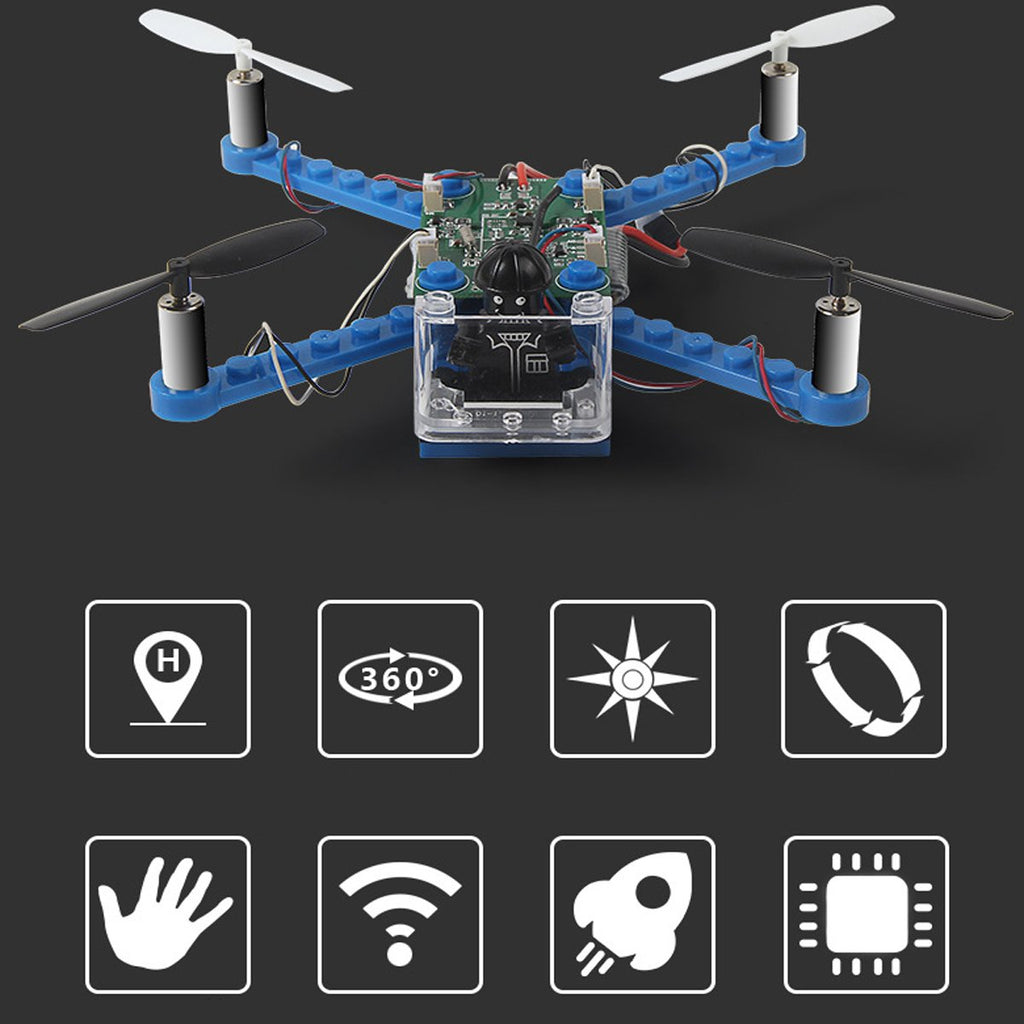 DIY Drone Building STEM Kit for Kids – Build & Fly Your Own Drone, Ages 6–10