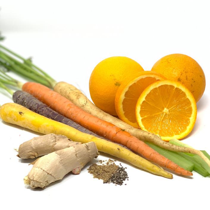 Brightening Exfoliating Mask – Carrot, Ginger & Vitamin C, Vegan