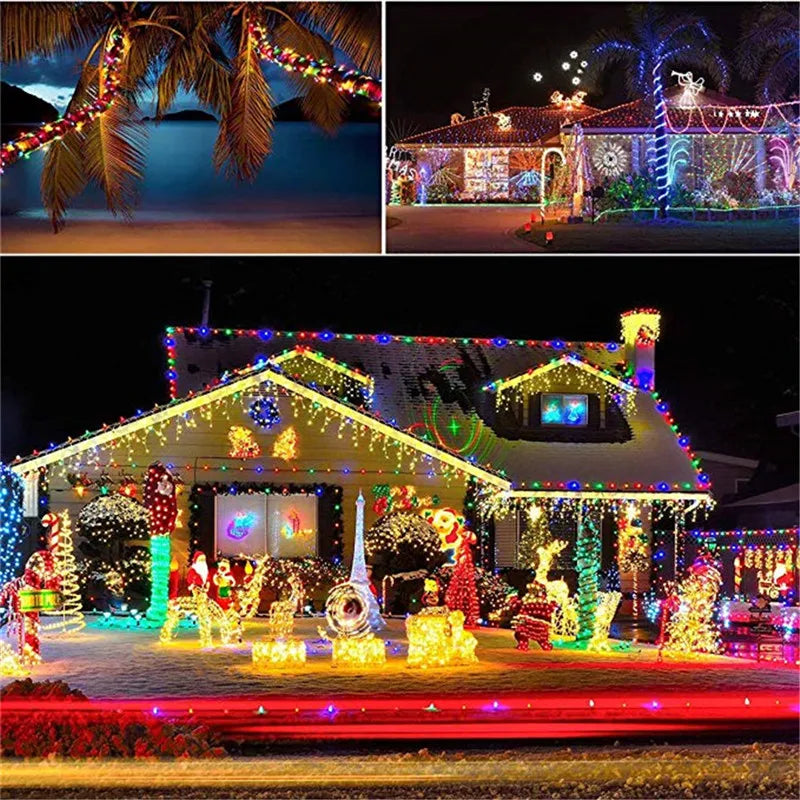 Battery-Powered LED Fairy String Lights