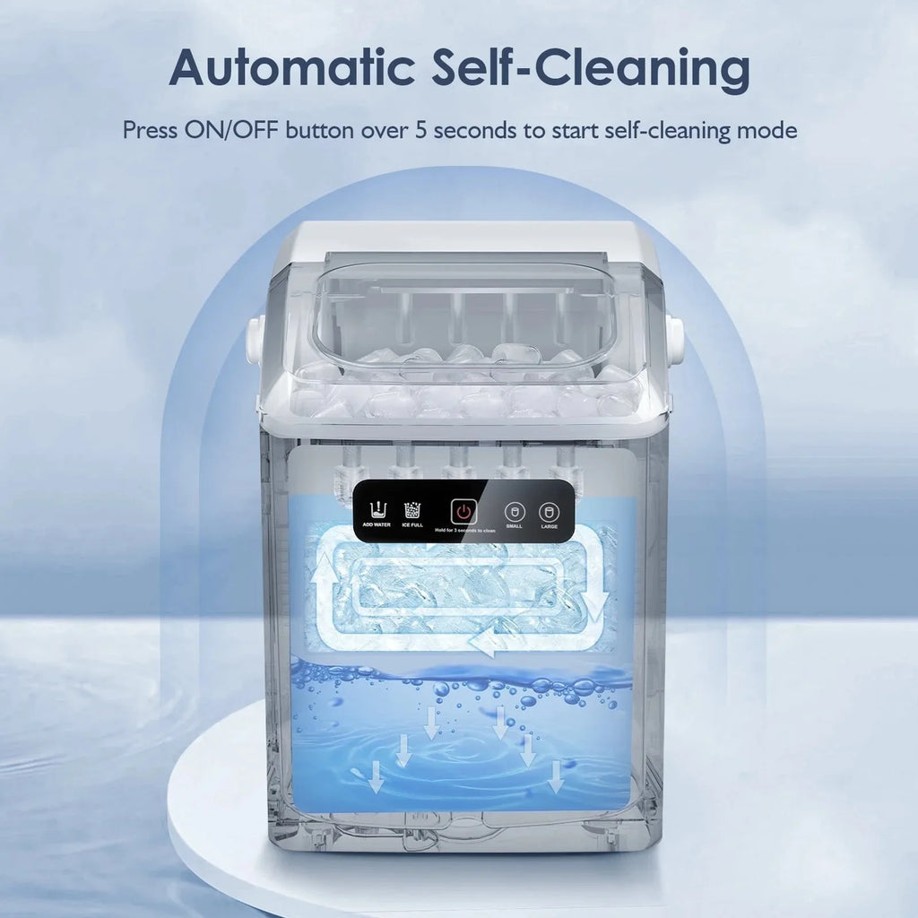 SUSWEETLIFE Countertop Ice Maker – 220V