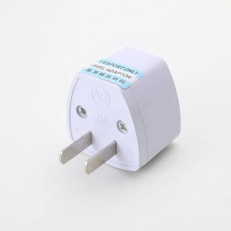 Travel Plug Adapter – EU, UK, US & AU Options