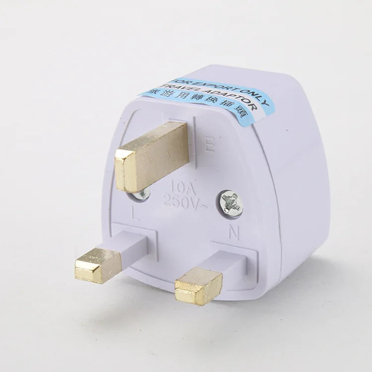 Travel Plug Adapter – EU, UK, US & AU Options
