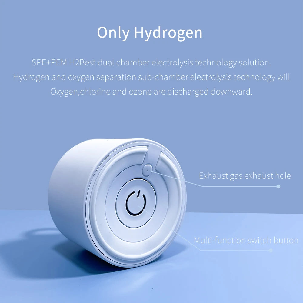 Q10 Rechargeable Hydrogen Water Bottle – 12.8 fl oz (380 mL)
