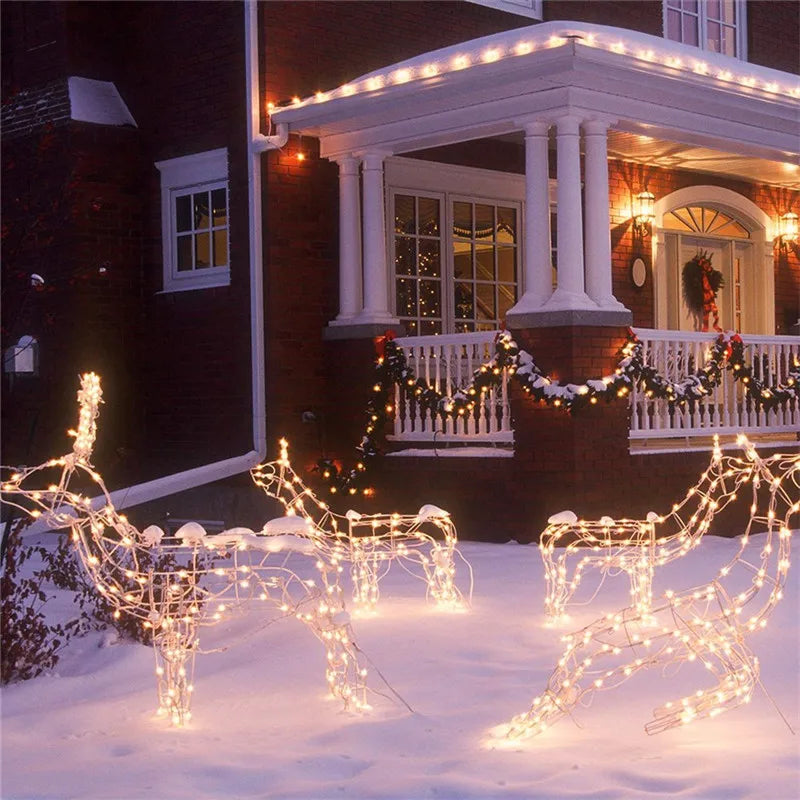 Battery-Powered LED Fairy String Lights
