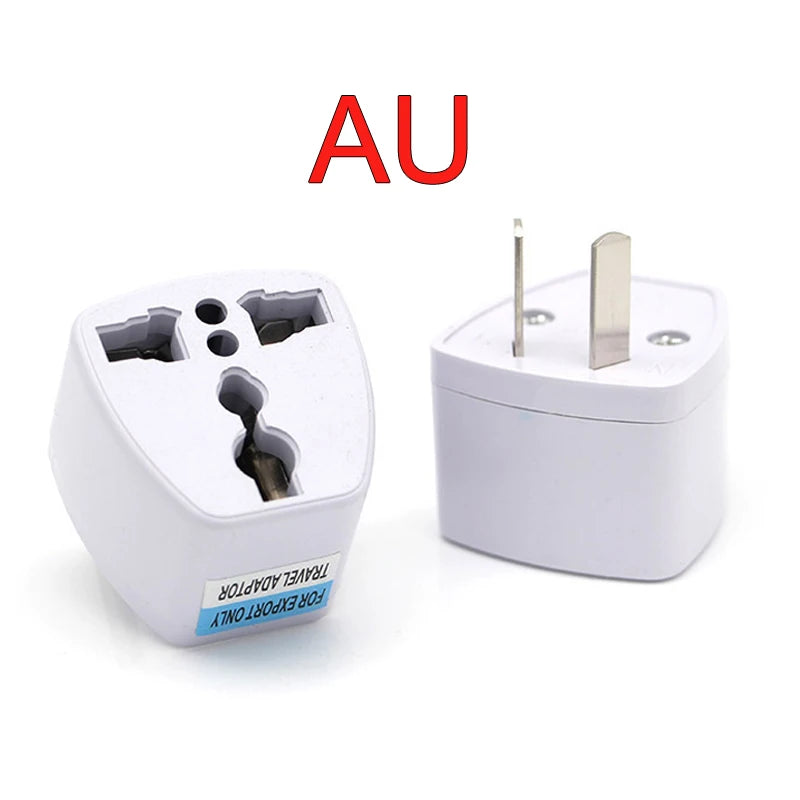 Travel Plug Adapter – EU, UK, US & AU Options