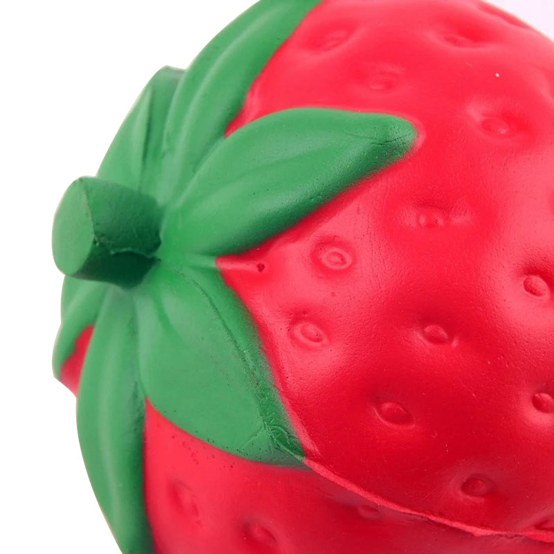 Jumbo Strawberry Squeeze Fidget Toy