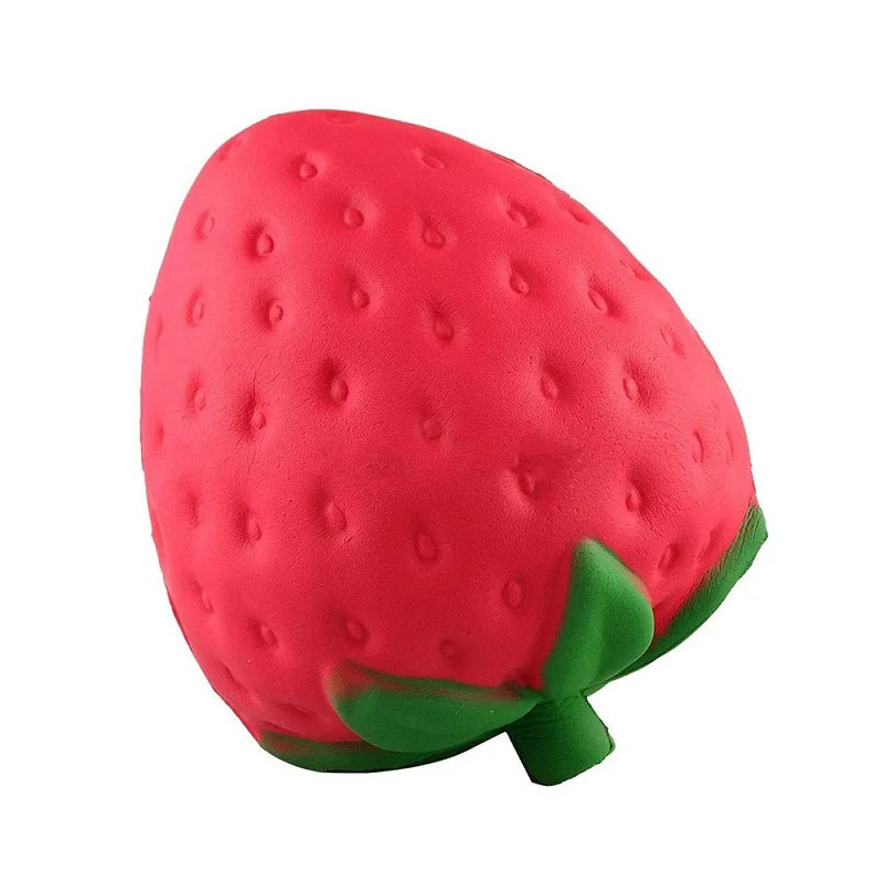 Jumbo Strawberry Squeeze Fidget Toy