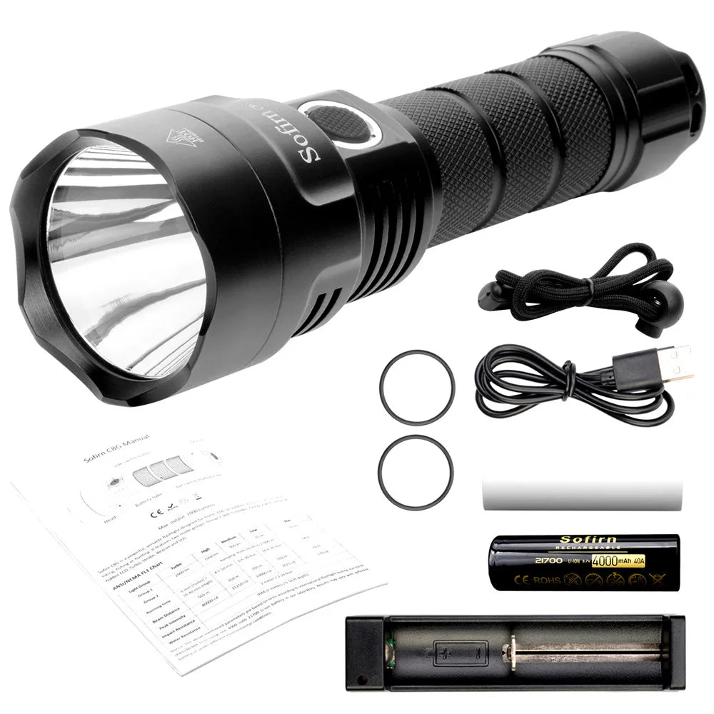Sofirn C8G Rechargeable LED Flashlight