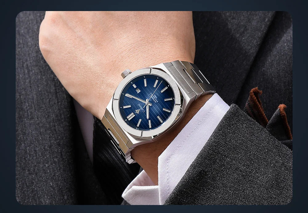 CADISEN C8200 Men’s Automatic Watch with Steel Bracelet