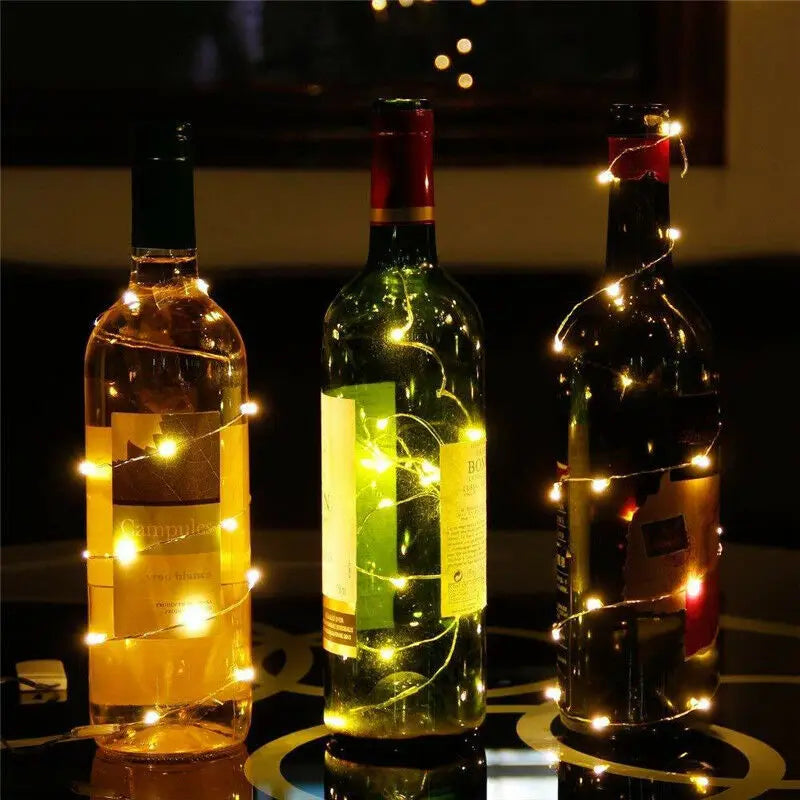 Battery-Powered LED Fairy String Lights