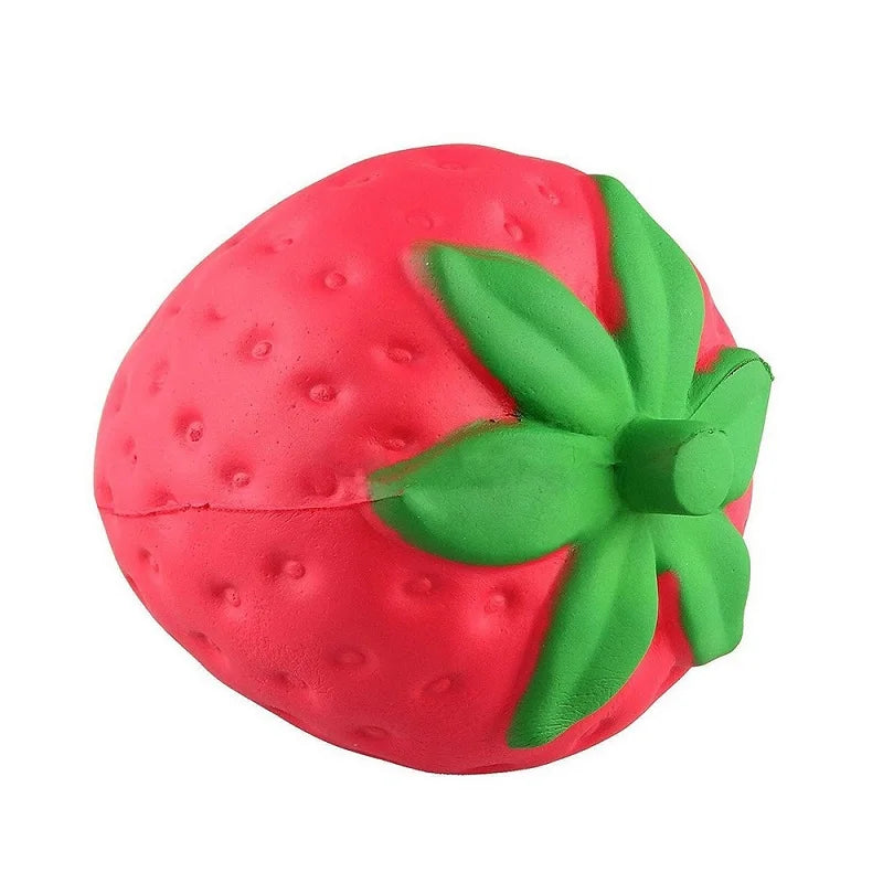 Jumbo Strawberry Squeeze Fidget Toy