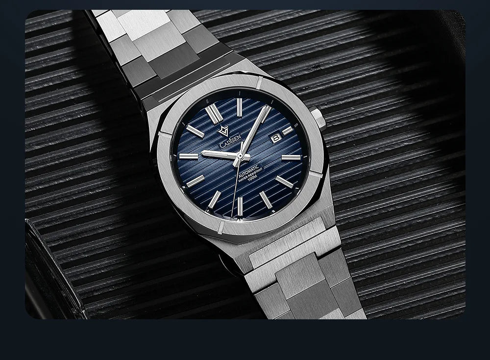 CADISEN C8200 Men’s Automatic Watch with Steel Bracelet