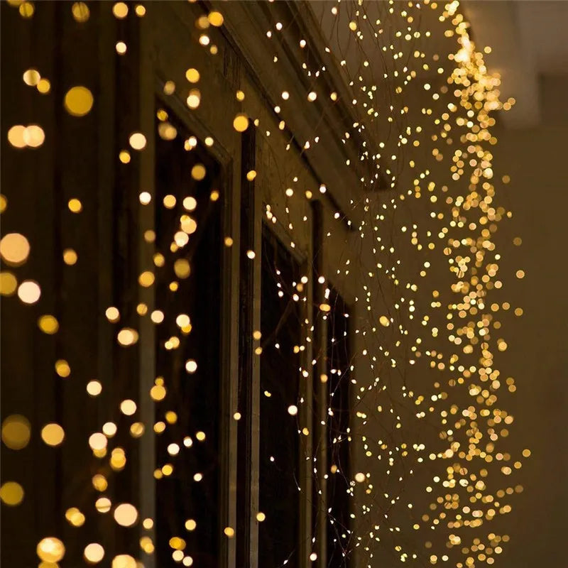Battery-Powered LED Fairy String Lights