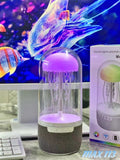 Cross-border new MAX113 jellyfish Bluetooth audio moves with the sound Bluetooth rhythm speaker desktop atmosphere light home
