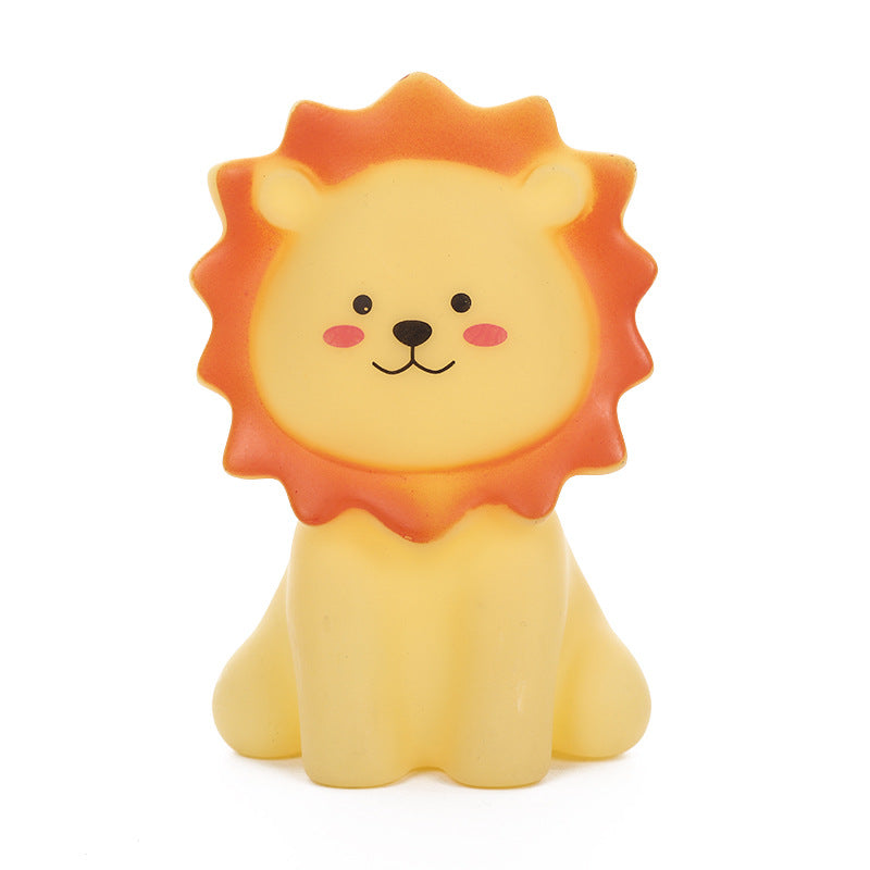 New cartoon little lion night light baby elephant shape stall supply toys LED children's bedside lamp small gifts
