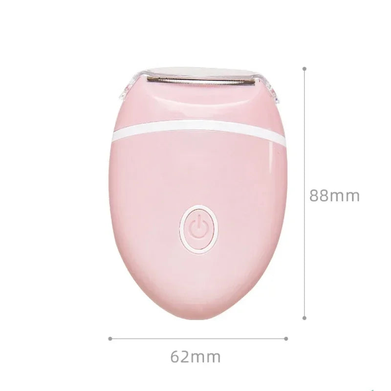 Women's Compact Battery-Powered Body Shaver