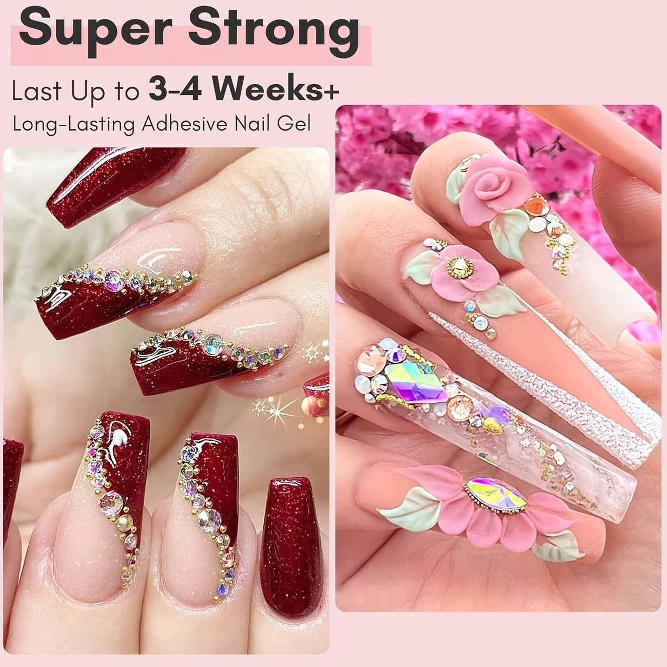 Unscented 3D Nail Art Gel - Ideal for Crafting Your Own Designs, Shaping, And Halloween Decor