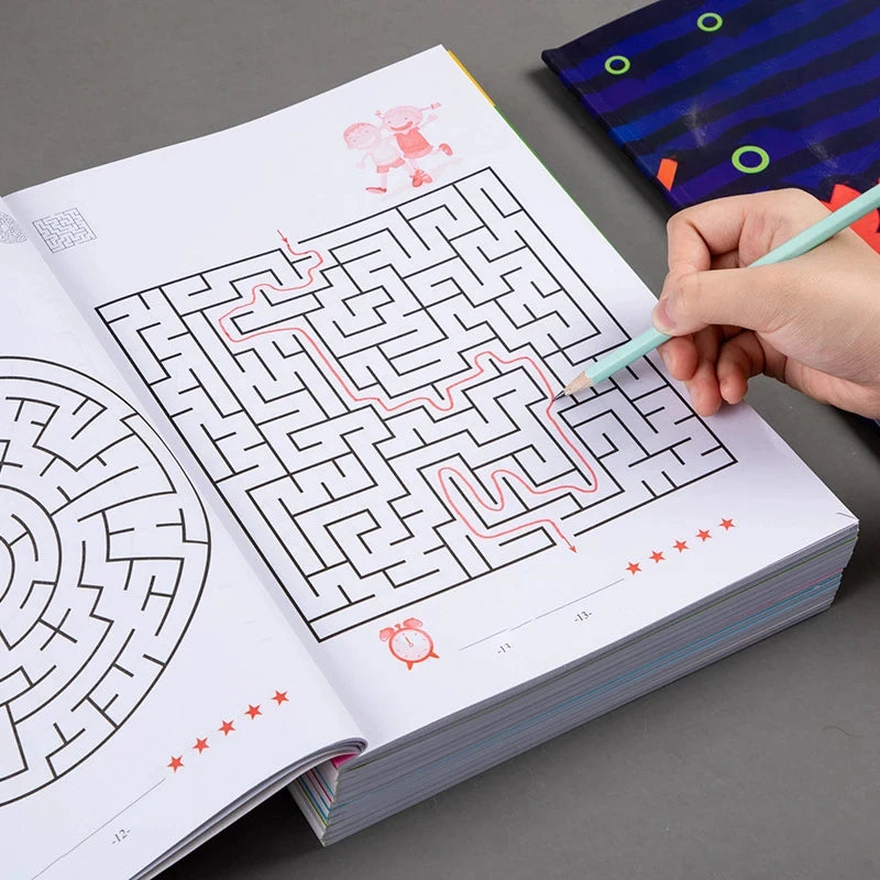 Kids’ Maze Activity Book – Individual Levels or 4-Book Set