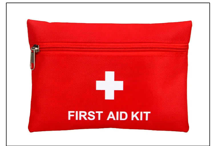 Portable First Aid Kit – Red or Blue, Multiple Kit Options