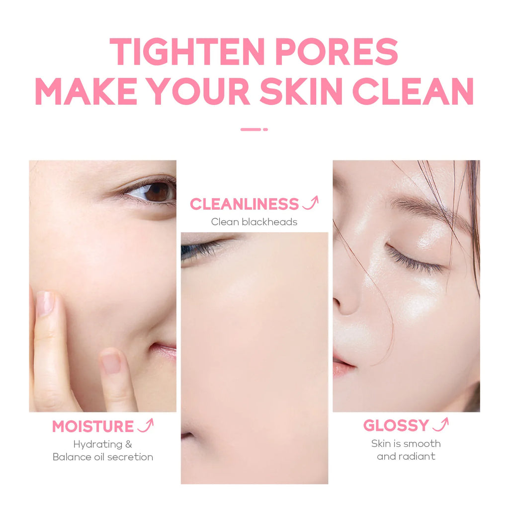 Sakura Clay Mud Face Mask – 12pc Set, Brightening, Deep Cleansing & Hydrating, All Skin Types