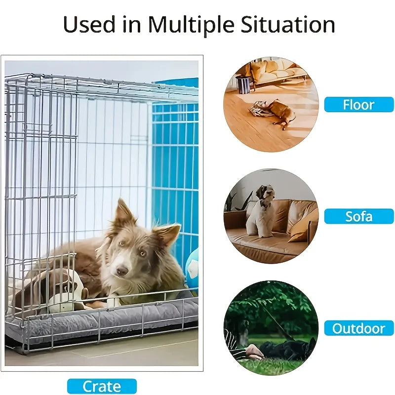 Dog Pet Beds Extra Large Plush Dog Bed Sofa Thickened Super Soft Polyester Pet Mat Dog Crate Mat Bed For Dog Beds ﻿