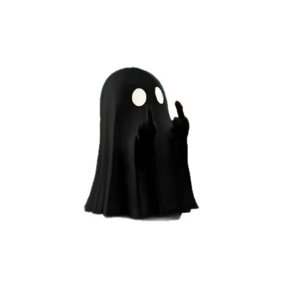 Reading Ghost Shelf-Sitter with Flickering Light