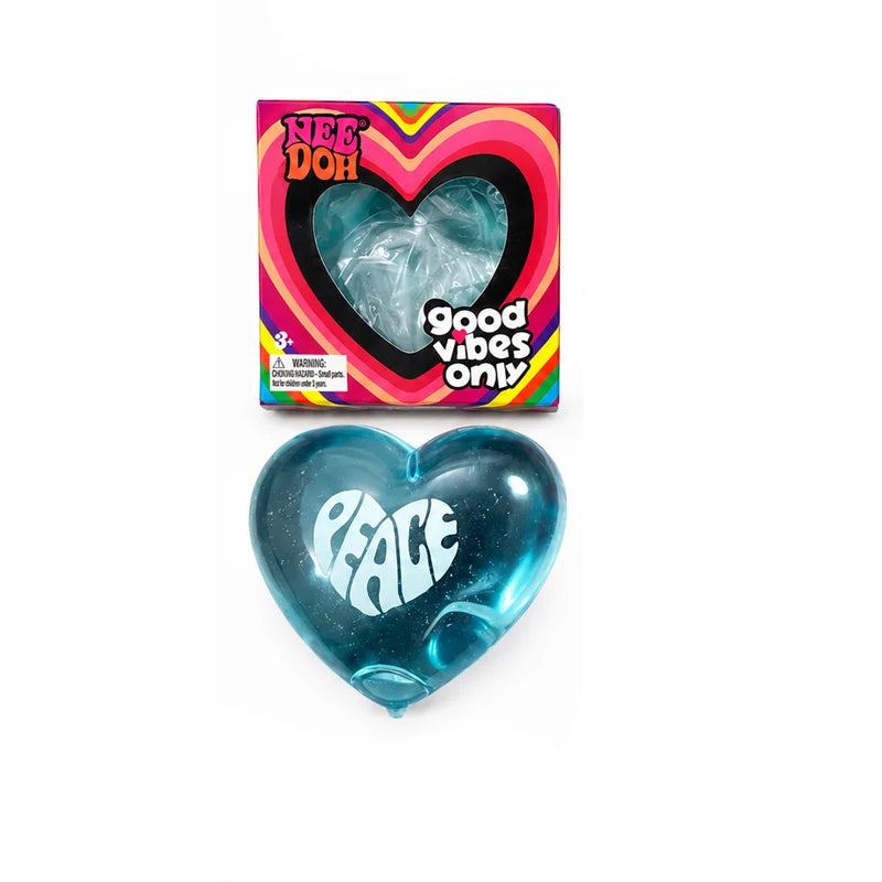 Heart-Shaped Squishy Fidget Toy