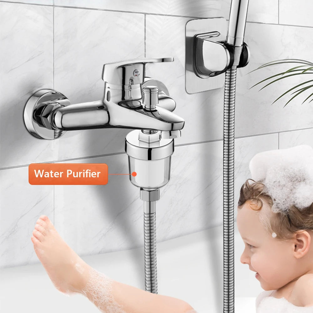 Transparent Shower Water Filter & PP Cartridge Bundles