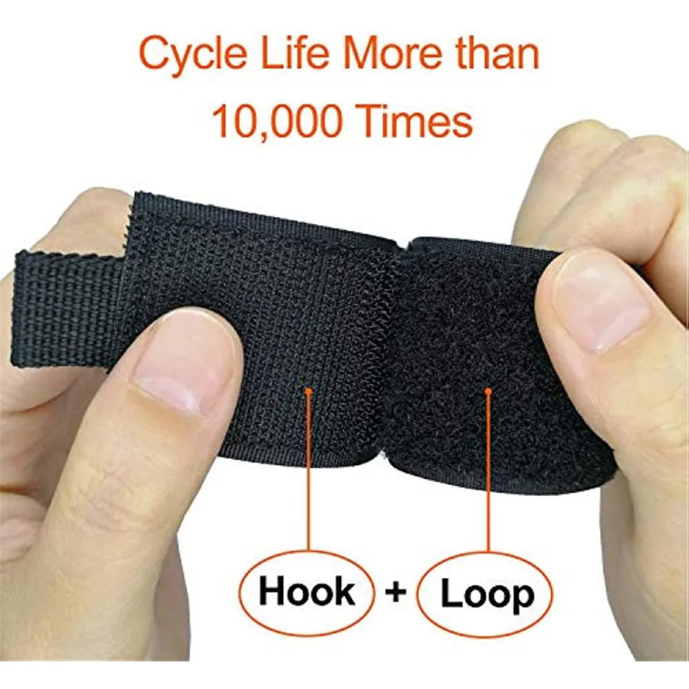 Hanging Hook-and-Loop Storage Straps for Cords & Hoses