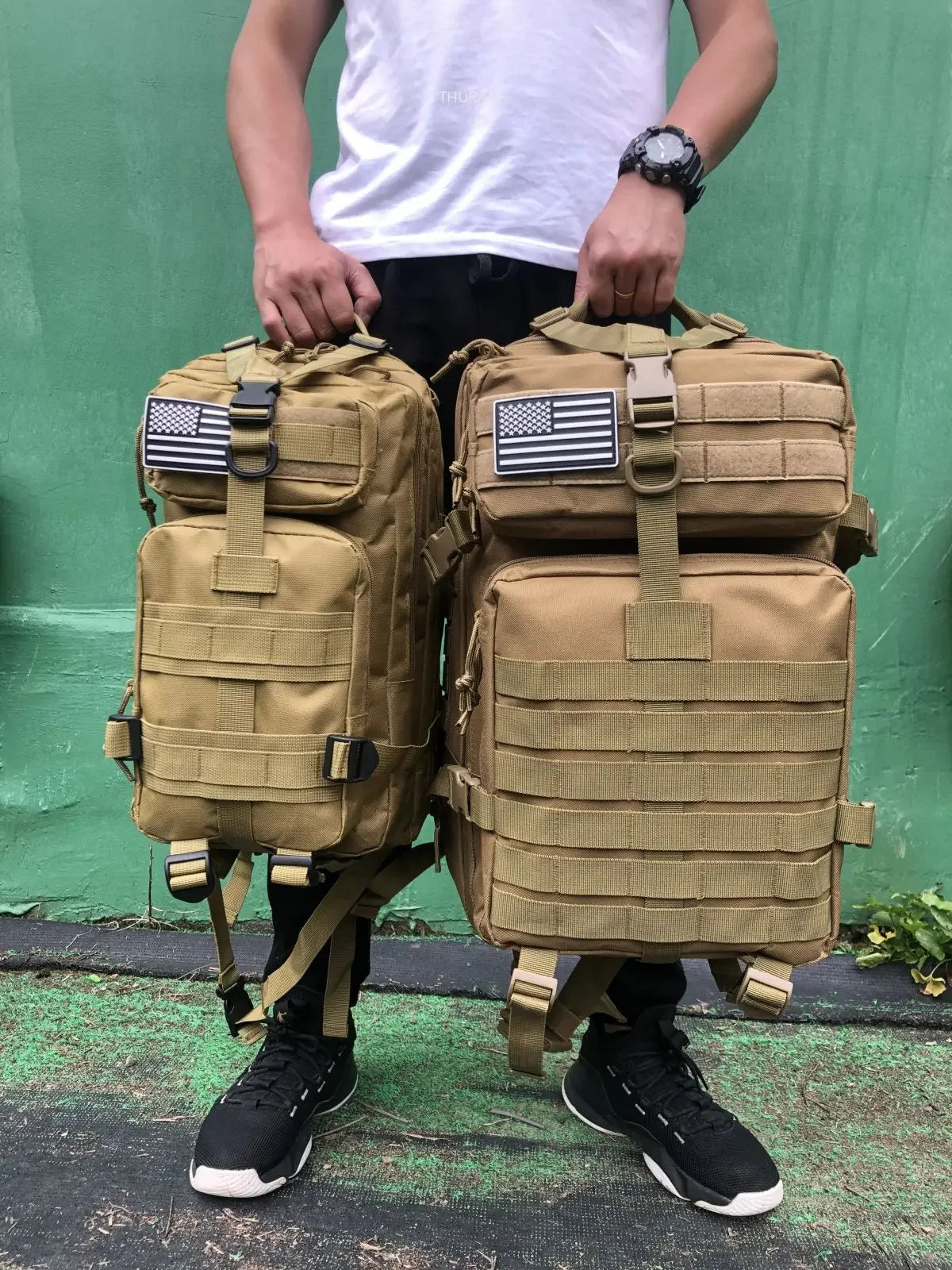 Tactical Backpack with MOLLE Webbing – 25L or 50L