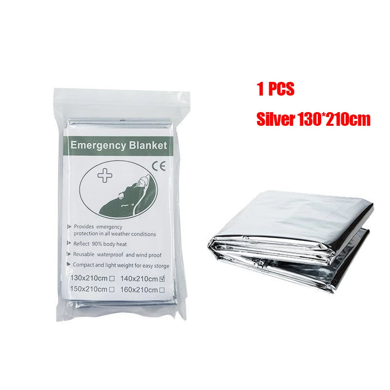 Reflective Emergency Blanket – Silver or Gold/Silver