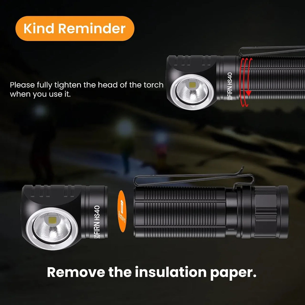 Sofirn HS40 USB-C Rechargeable Headlamp