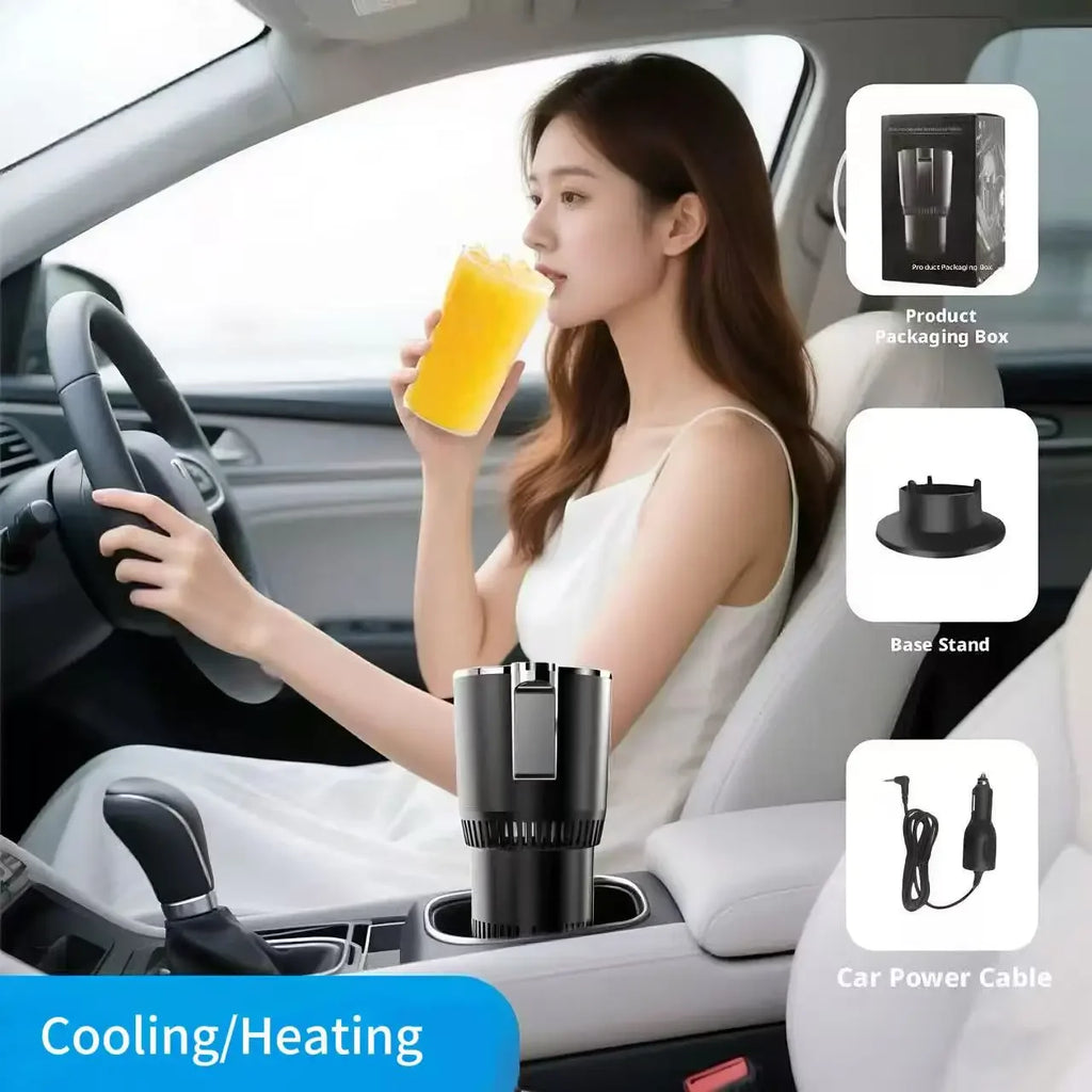 12V Car Beverage Warmer & Cooler Cup Holder