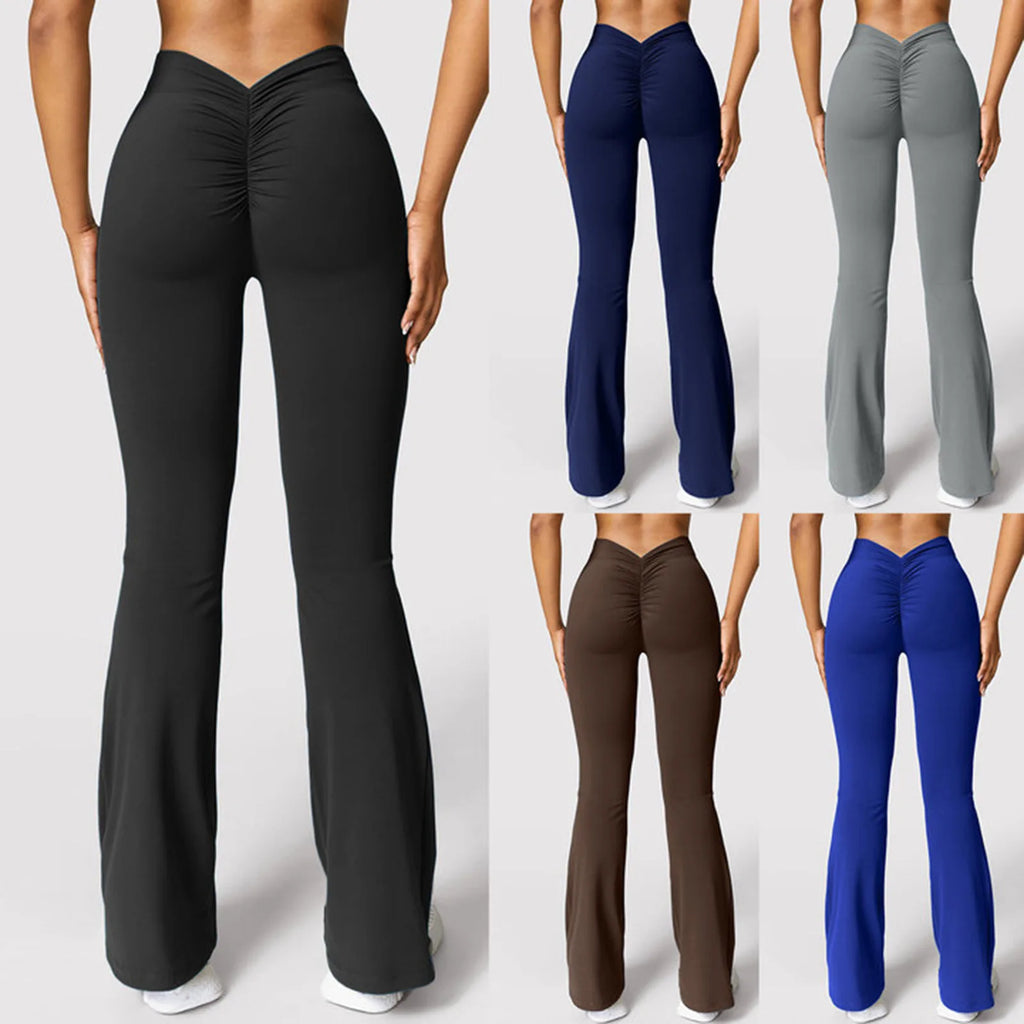Women's High-Waisted V-Back Leggings