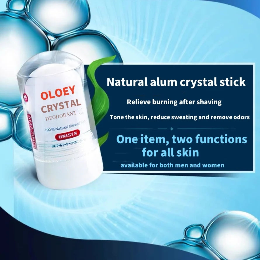 Alum Crystal Deodorant Stick – 2.12 oz (60 g)