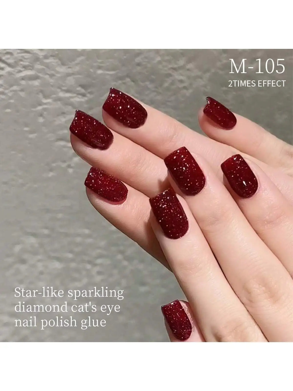 Broken Diamond Reflective Glitter Gel Nail Polish