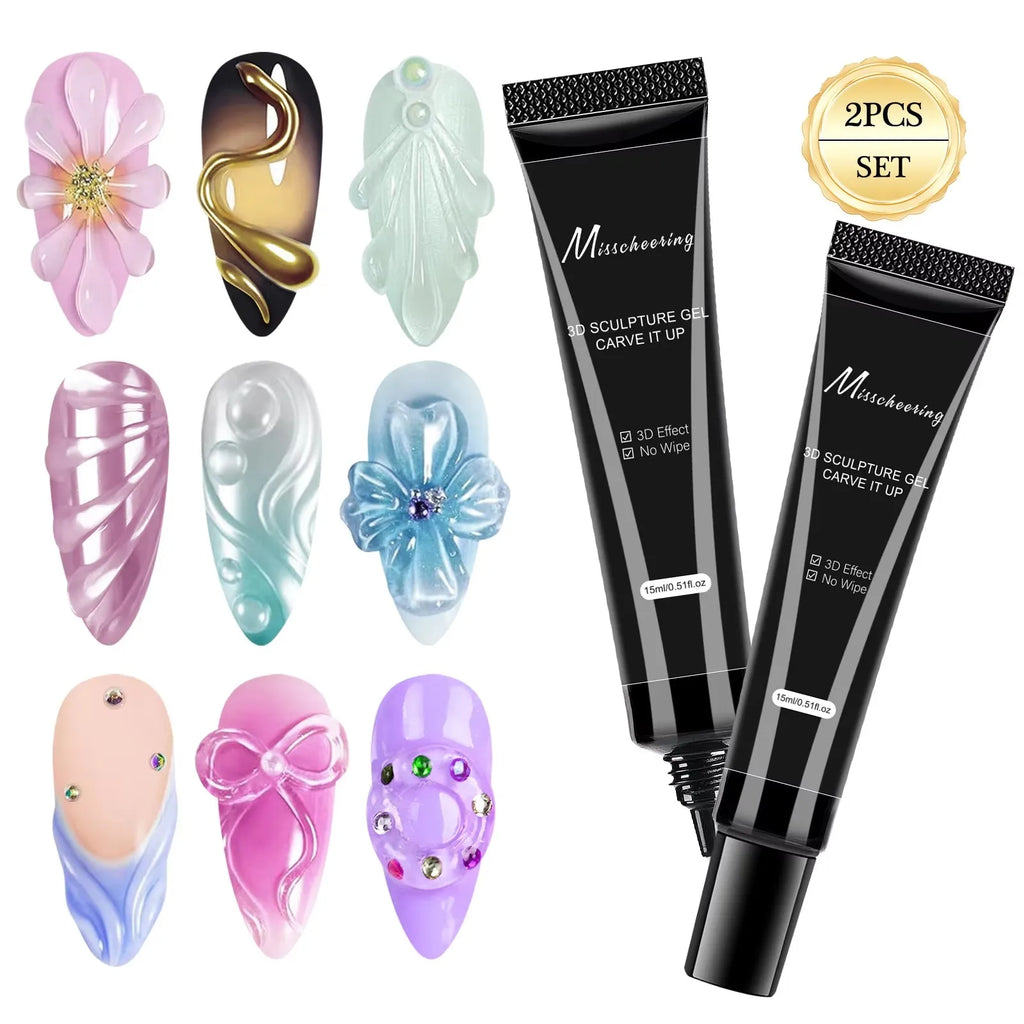 Misscheering 3D Nail Art Modeling Gel