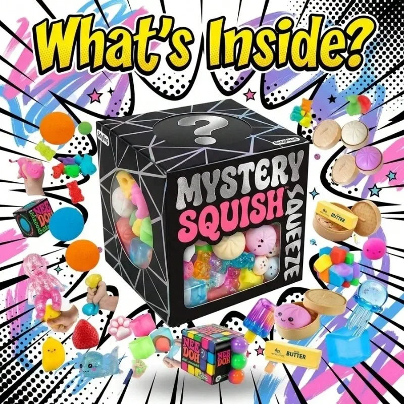 Mystery Squishy Fidget Toy – 1 Random Piece