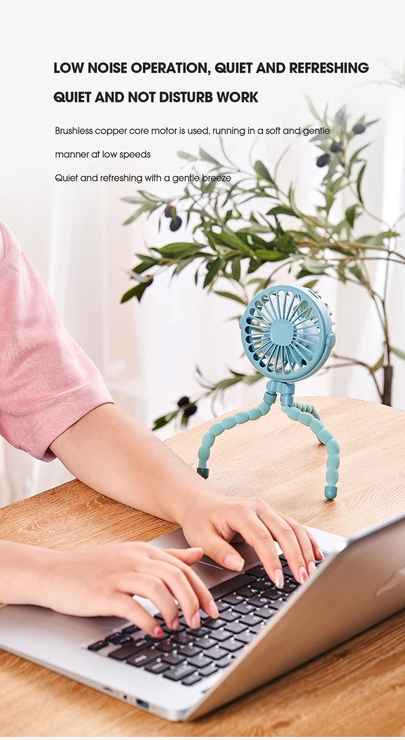 Portable USB Folding Mini Fan