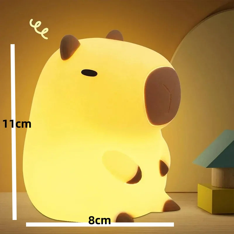 Capybara LED Night Light – Two Sizes