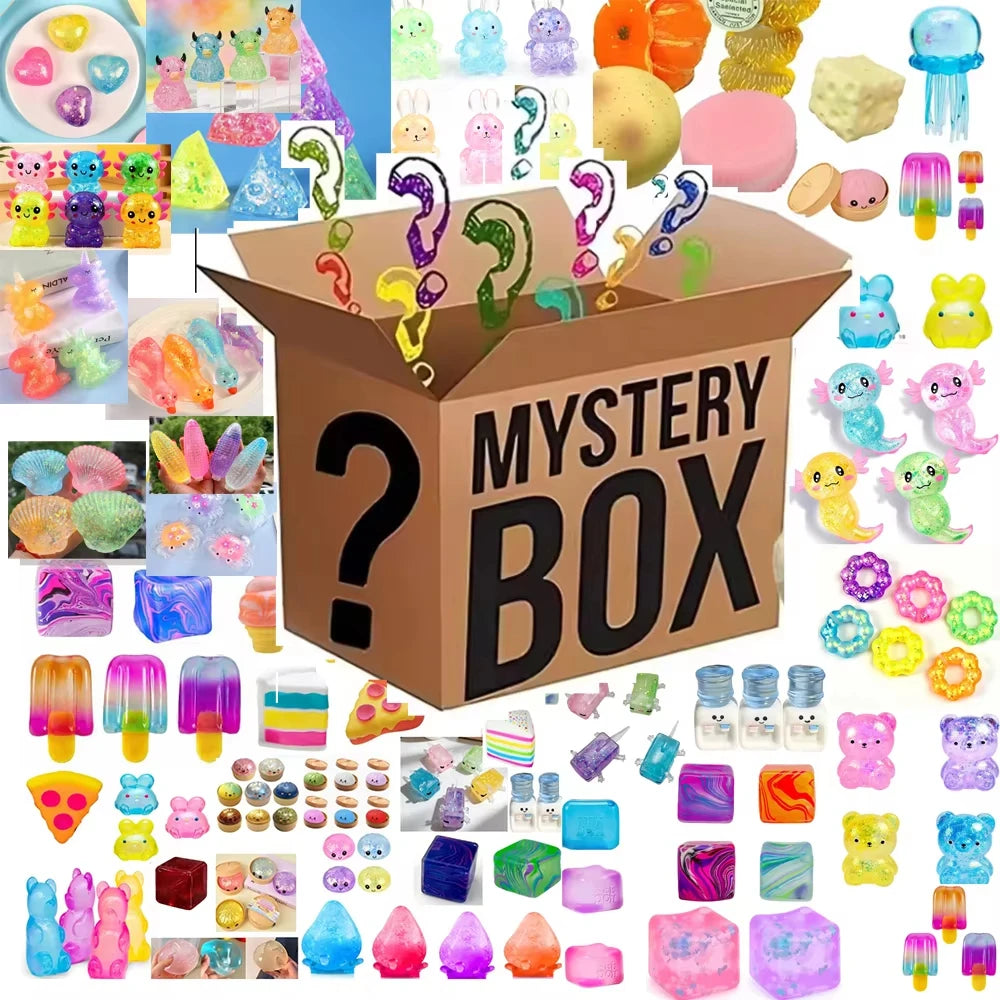 Assorted Squishy Fidget Toys – Surprise Selection