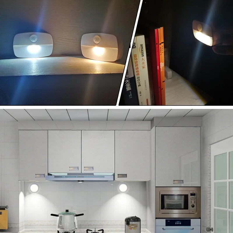 Plug-In Motion-Sensor LED Night Light – US or EU Plug
