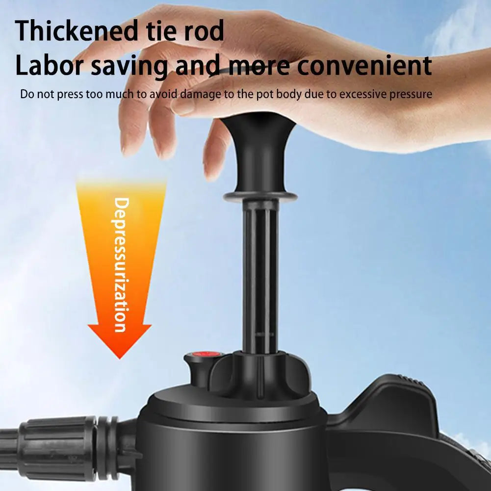 Hand-Pump Foam Sprayer – 2-Liter Tank