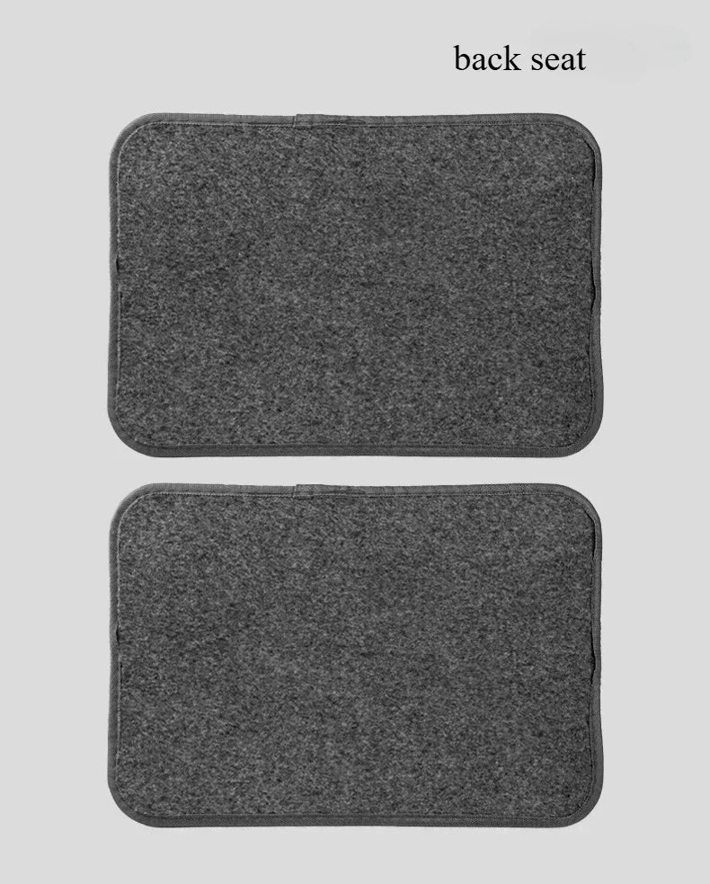 4-Piece Carpet Car Floor Mats – Front & Rear Set for Cars, SUVs & Vans