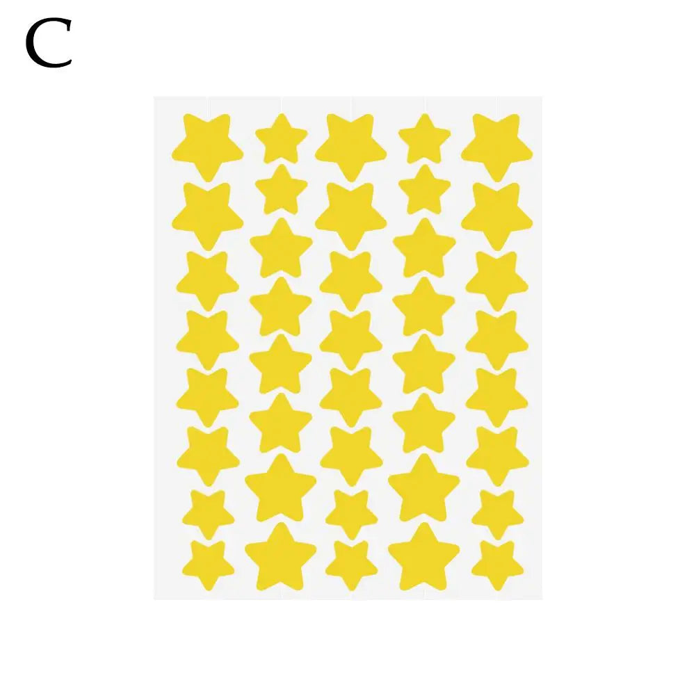 Star Acne Patches – Yellow Star-Shaped Hydrocolloid Pimple Dots, 40 Count, All Skin Types