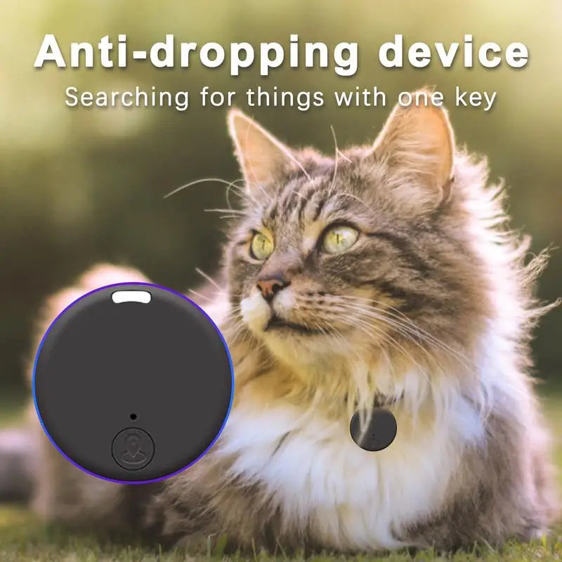 Mini-GPS-Locator Anti-Verlust-Alarm Geldbörse Schlüsselanhänger Smart Tag Bluetooth-kompatibler Tracer Schlüsselanhänger Hund Haustier Kind Tracker Schlüsselfinder